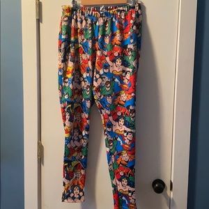 Torrid DC comic leggings